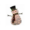 thumbnail image 1 of Prelit 2D Snowman Outdoor Decor Yard Art 32 Inch, 1 of 2
