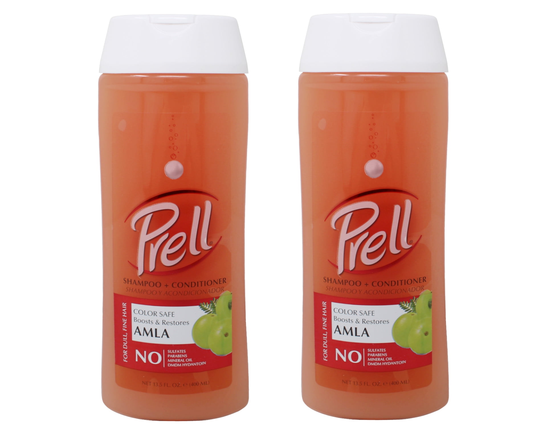 Prell AMLA Boosts & Restores Color Safe Shampoo & Conditioner for Dull