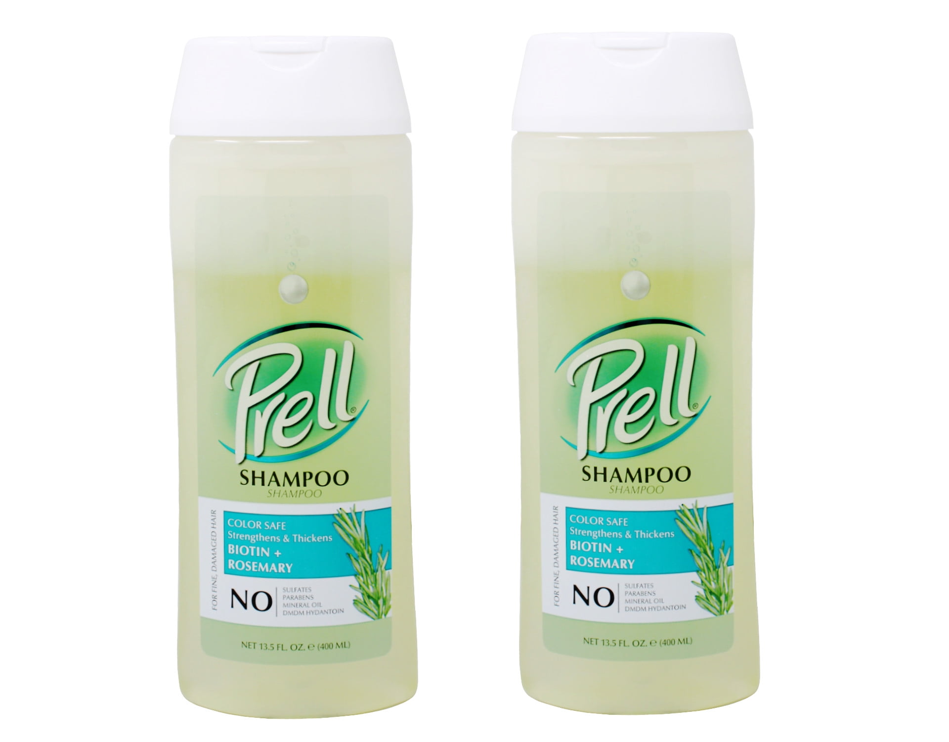 Prell Biotin + Rosemary Strengthens & Thickens Color Safe Shampoo for