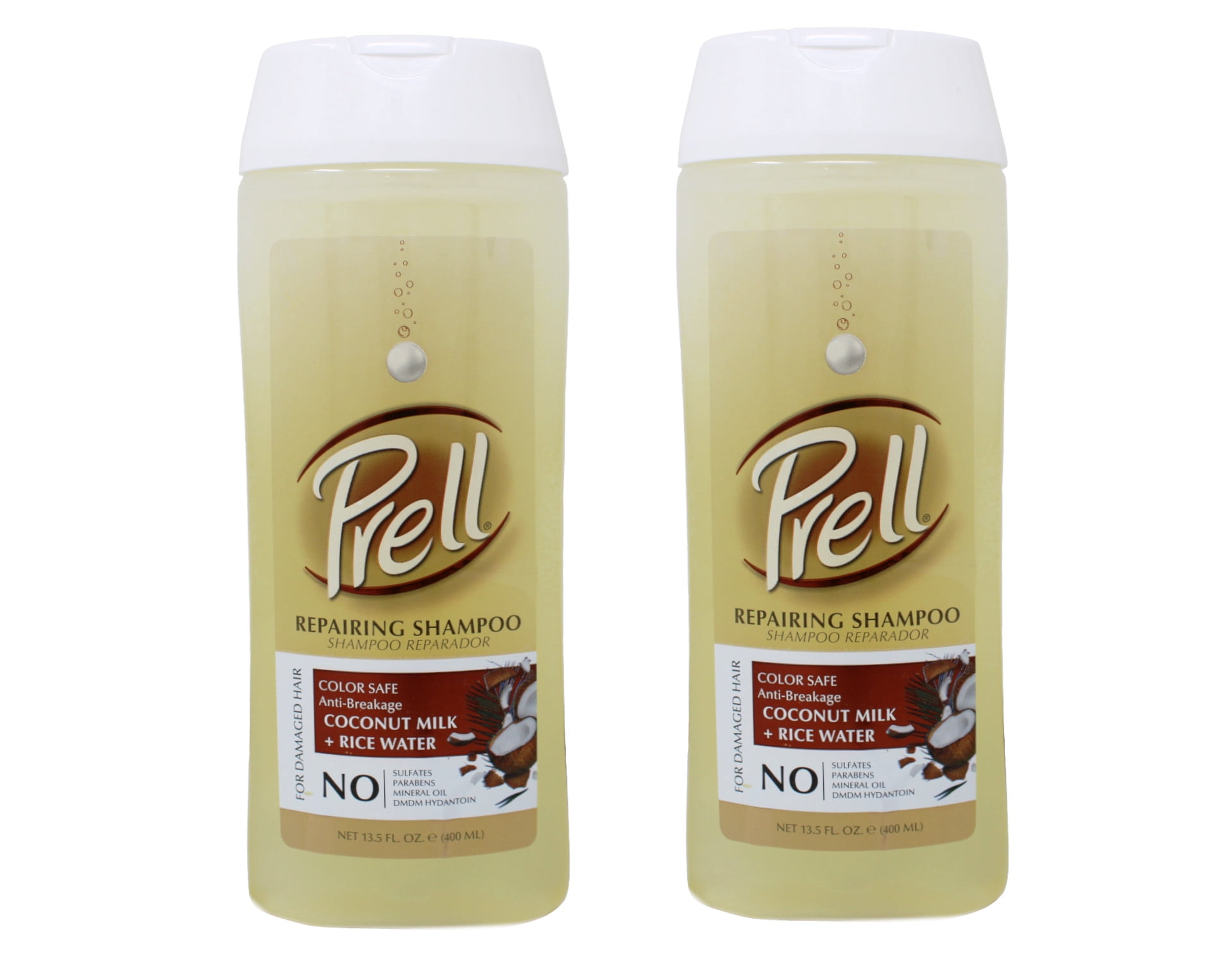 Prell Coconut Milk + Rice Water Color Safe AntiBreakage Repairing