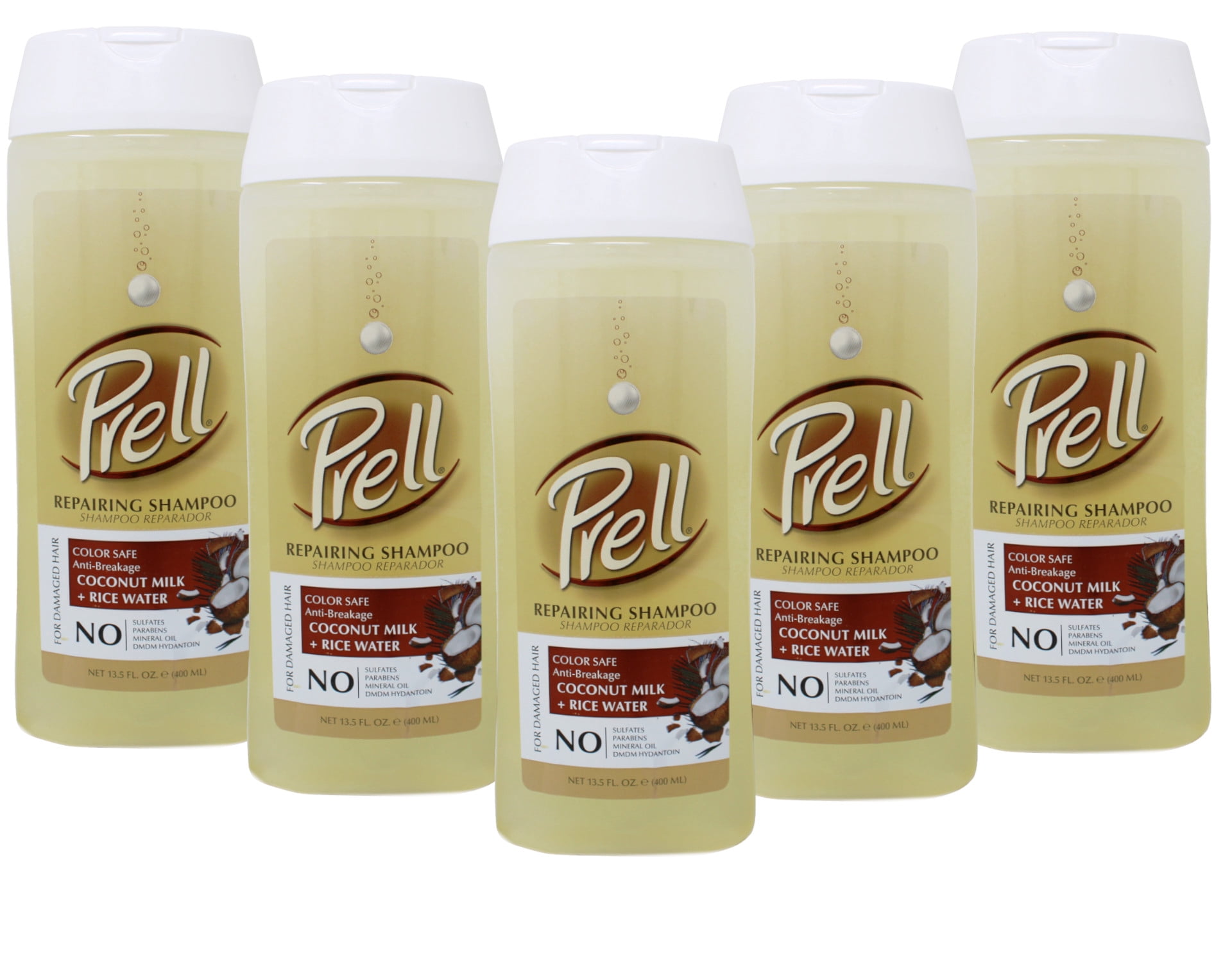 Prell Coconut Milk + Rice Water Color Safe AntiBreakage Repairing
