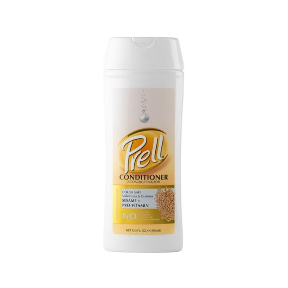 Prell Sesame + Pro-Vitamin Conditioner for Thinning Hair, Color Safe, Volumizes & Restores 13.5 fl. oz.