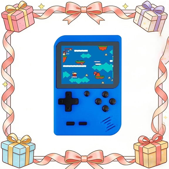 Preloaded Retro Handheld Player with 2.8" Color Screen, 400 Classic Built-in Titles, Portable Mini Entertainment, Ideal Gift for Christmas, Birthday, Thanksgiving, Valentine's Day