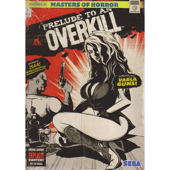 Prelude To An Overkill #1 VF ; Sega Comic Book