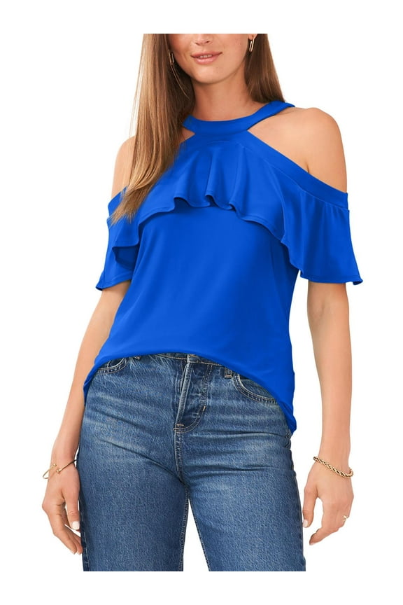 Prelude Womens Drapey Halter Top