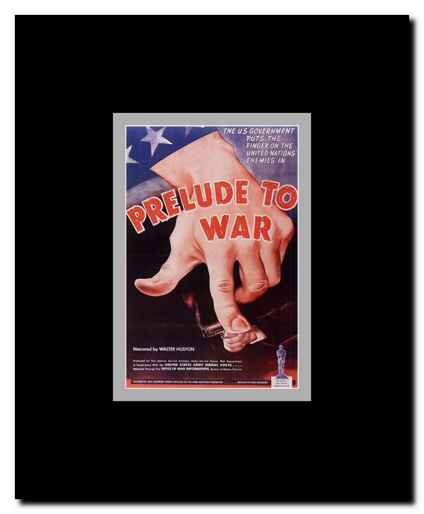 Prelude to War Framed Movie Poster