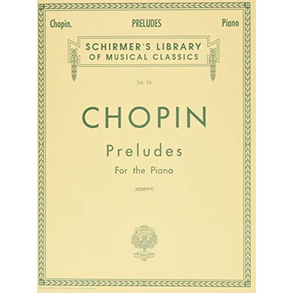 Pre-Owned Preludes : Schirmer Library of Classics Volume 34 Piano Solo (Paperback) 9780793525911