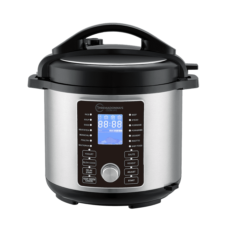 Delimano Quick Pressure Pot Available ✓✓ Price, 40,000 Nutritious & tasty  dishes up to 70% faster Open & close with one hand 5 in-built…