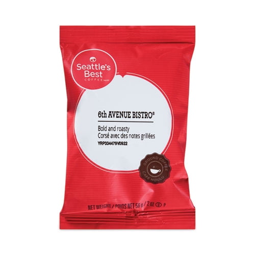 Premeasured Coffee Packs, 6th Avenue Bistro, 2.1 oz Packet, 72/Carton Premeasured Coffee Packs, 6th Avenue Bistro, 2.1 oz Packet, 72/Carton