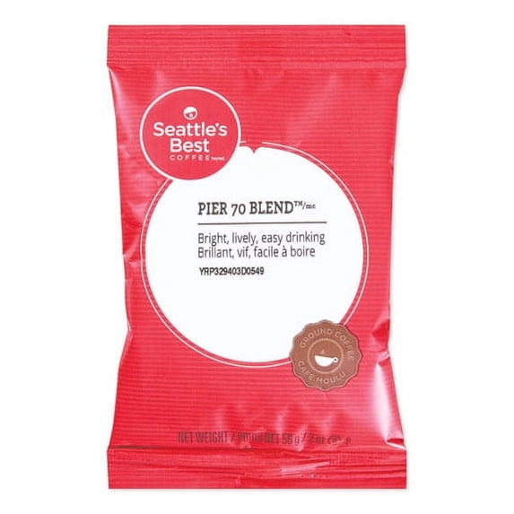 Premeasured Coffee Packs, Pier 70 Blend, 2 Oz Packet, 18/box | Bundle of 2 Boxes