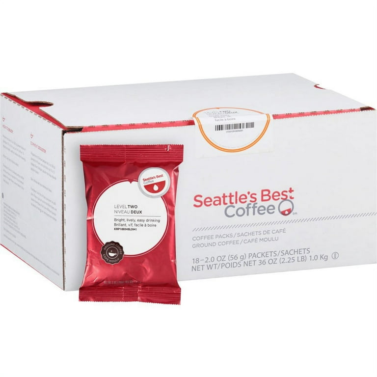 Seattle's Best Coffee Pier 70 Blend Coffee - 2 oz - 18 / Box Seattle's Best Coffee Pier 70 Blend Coffee - 2 oz - 18 / Box