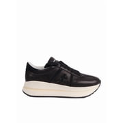 Premiata Bethcoin Black Leather Sneakers Black Women's