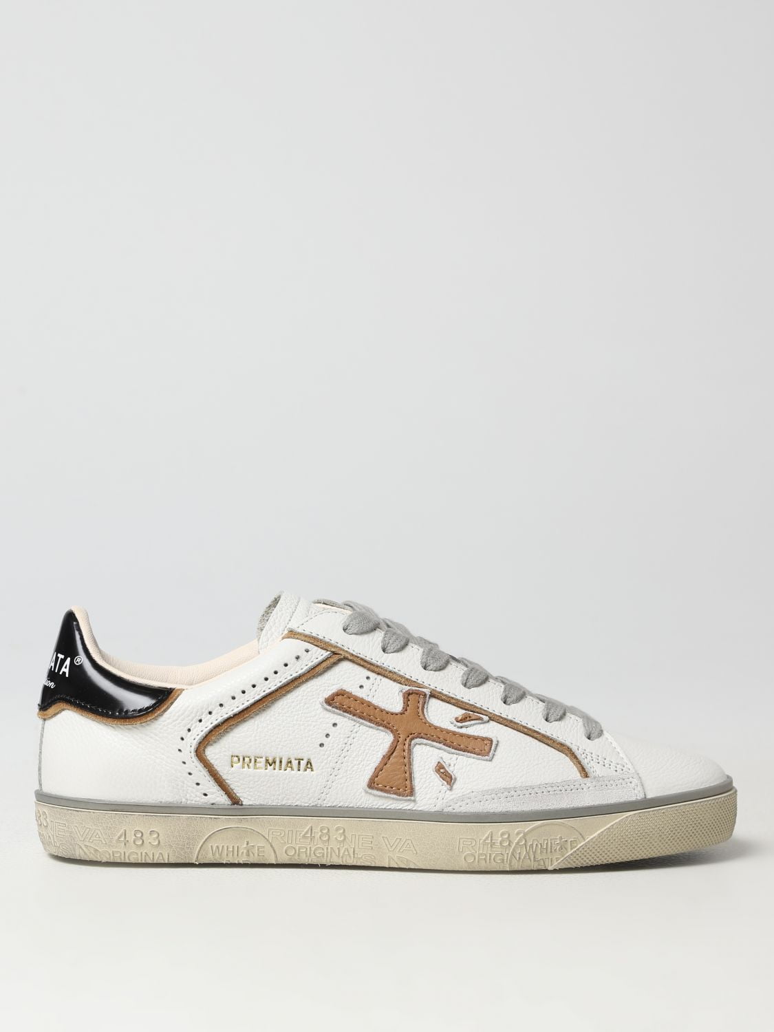 Elegantes Zapatillas Hombre Blancas de Premiata Peru Ubuy