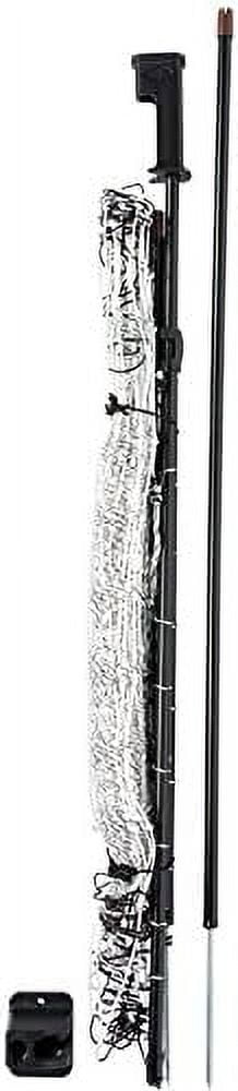 Premier 1 PoultryNet® Electric Net Gate - 48" H X 4'L, Black/White ...