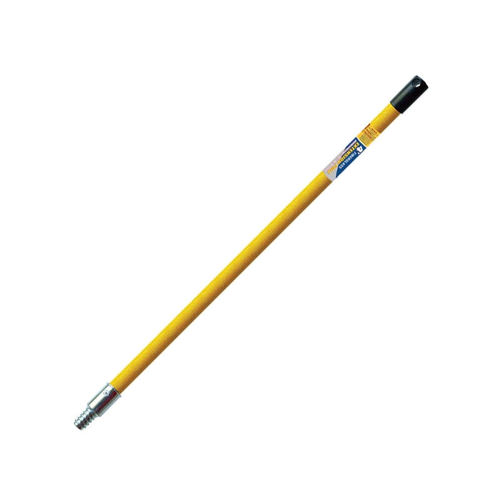 Premier 1898931 48 x 0.93 in. Fiberglass Rolling Paint Extender - Yellow