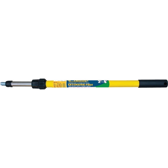 Premier 2' - 4' Extension Pole w/External Twist Lock, Fiberglass & Stainless Steel, 84024