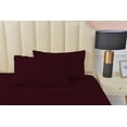 thumbnail image 1 of Premier 2000 Rayon Made from Bamboo Bed Sheets Set- Full Eggplant Sheets, Ultra Soft Sheets-Deep Pockets 16"-Wrinkle Resistant-4 Pieces, Full Size, Eggplant, 1 of 3