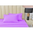 thumbnail image 1 of Premier 2000 Rayon Made from Bamboo Bed Sheets Set- Full Lavender Sheets, Ultra Soft Sheets-Deep Pockets 16"-Wrinkle Resistant-4 Pieces, Full Size, Lavender, 1 of 3