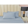 thumbnail image 1 of Premier 2000 Rayon Made from Bamboo Bed Sheets Set- King Light Gray Sheets, Ultra Soft Sheets-Deep Pockets 16"-Wrinkle Resistant-4 Pieces, King Size, Light Gray, 1 of 3