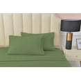 thumbnail image 1 of Premier 2000 Rayon Made from Bamboo Bed Sheets Set- Split King Sage Green Sheets, Ultra Soft Sheets-Deep Pockets 16"-Wrinkle Resistant-5 Pieces, Split King Size, Sage Green, 1 of 3