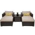 thumbnail image 1 of Premier 5 Piece Outdoor Wicker Patio Furniture Set 05a, 1 of 7