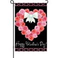 thumbnail image 1 of Premier 51068 Garden Premier Soft Flag, Valentine Wreath, 12 by 18-Inch, 1 of 3