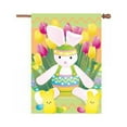 thumbnail image 1 of Premier 52333 House Brilliance Flag, Springtime Bunny, 28 by 40-Inch, 1 of 1