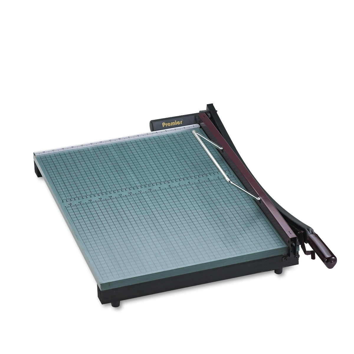 Paper Stack Edge Premier StakCut Paper Trimmer, 30 Sheets, Wood Base, 19