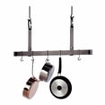 thumbnail image 1 of Enclume USA Handcrafted Gourmet Ceiling Bar Pot Rack Adjustable, 1 of 3