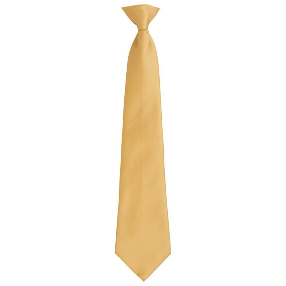 Premier Adult Colours Fashion Plain Clip-On Tie