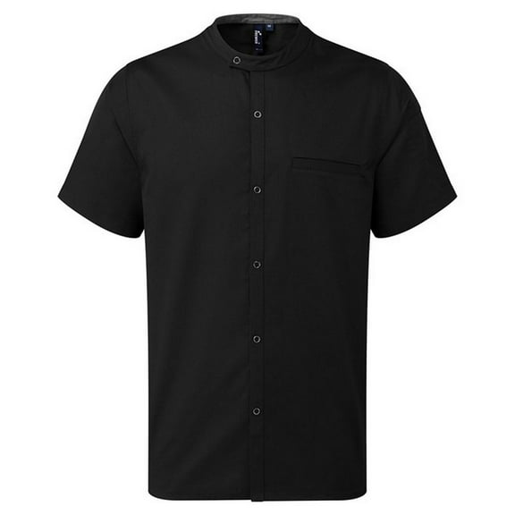 Premier  Adult Recyclight Short-Sleeved Chef Shirt