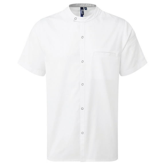 Premier  Adult Recyclight Short-Sleeved Chef Shirt
