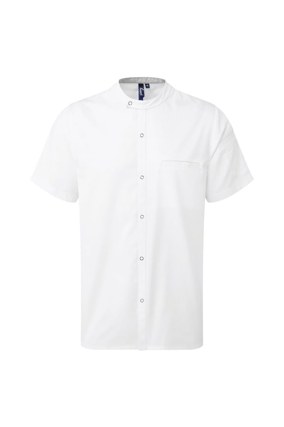 Premier  Adult Recyclight Short-Sleeved Chef Shirt