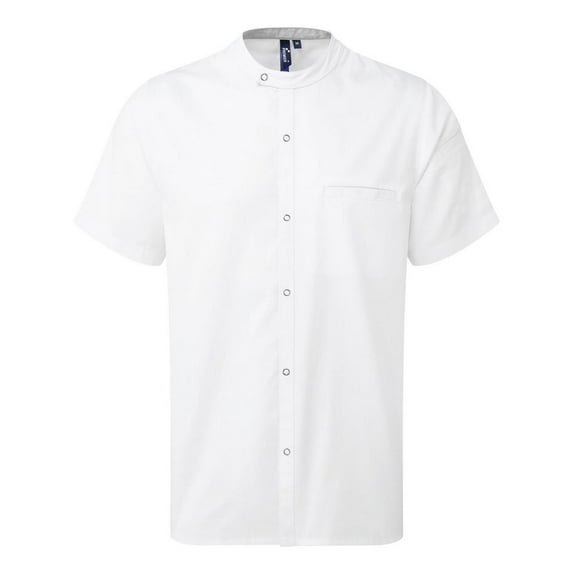 Premier Adult Recyclight Short-Sleeved Chef Shirt
