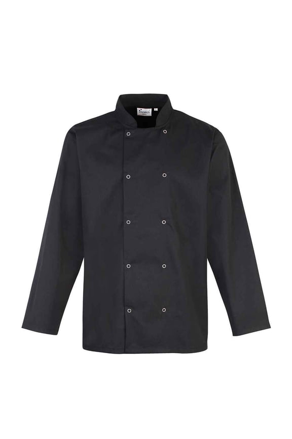 Adult Stud Front Long-Sleeved Chef Jacket