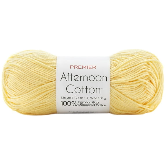 Premier Afternoon Cotton Yarn-Butter