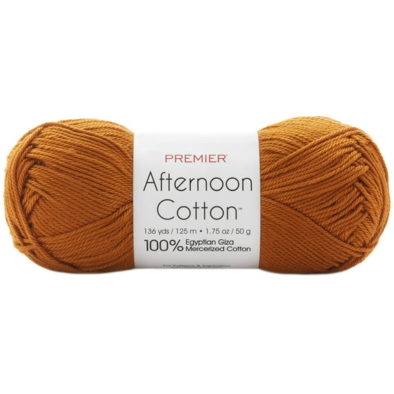 Premier Afternoon Cotton Yarn-Gingersnap