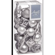Premier - Assorted Decoration Pack, Silver