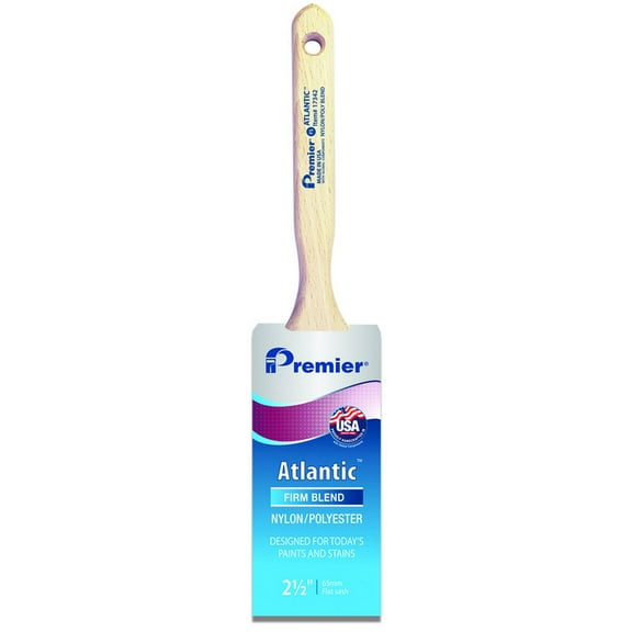Premier Atlantic 2-1/2 in. W Firm Flat Paint Brush