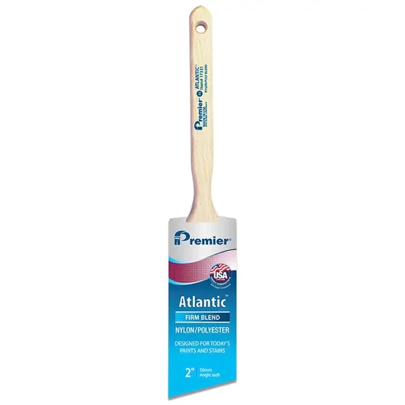Premier  Atlantic  2 in. W Firm  Angle  Paint Brush