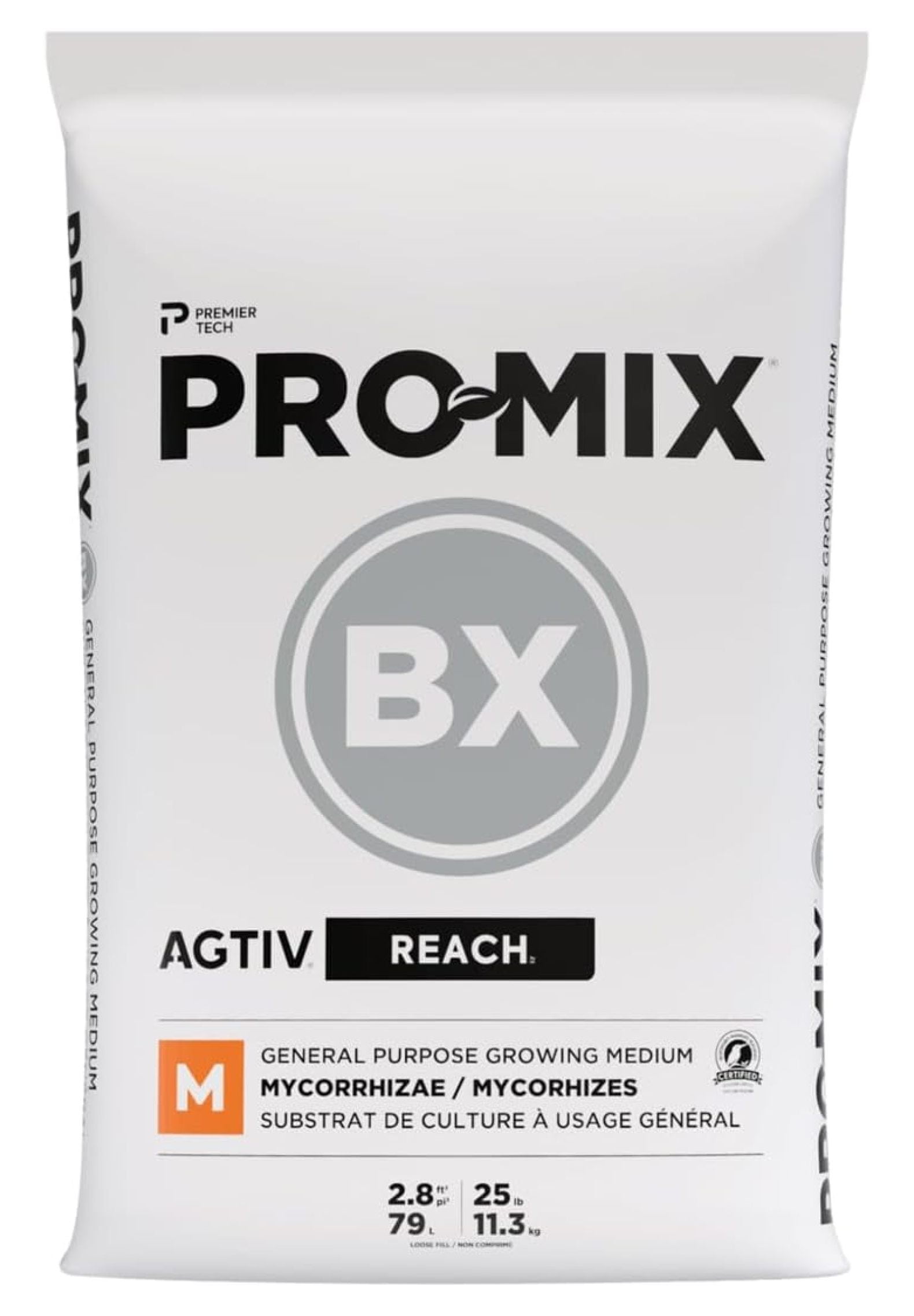 Premier B10281RG Pro Mix Loose with Mycorrhizae, 2.8 Cubic Feet