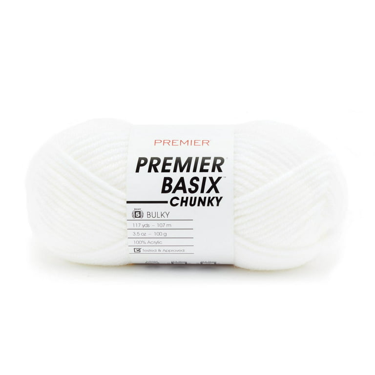 Premier Basix Chunky Yarn, Antique White