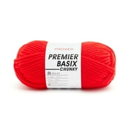 Premier Basix Chunky Yarn-Red