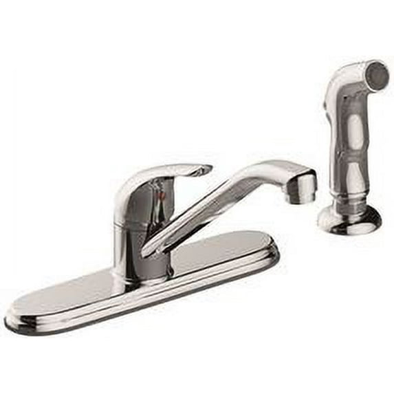 Premier Bayview Single-Handle Kitchen Faucet With Side Spray, Chrome