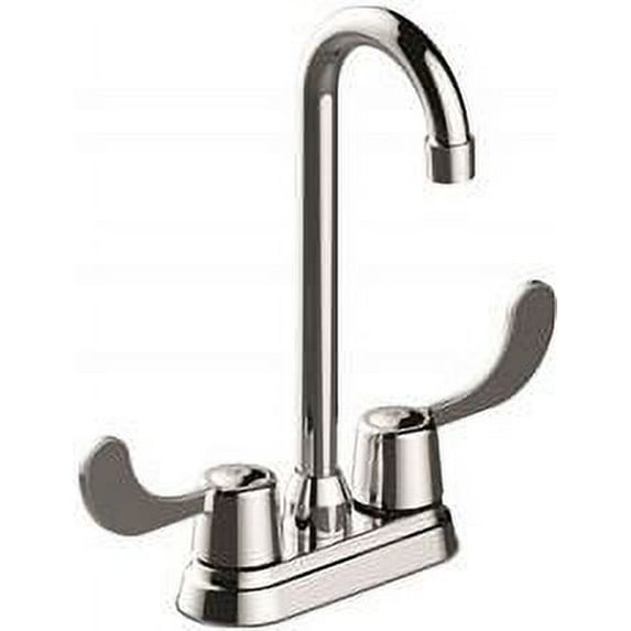 Premier Bayview Two-Handle Bar Faucet, Chrome