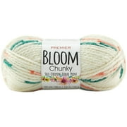 Premier Yarns Bloom Chunky Yarn, Self-Patterning Yarn for Crocheting and Knitting, Gerbera, 3.5 oz, 109 yards