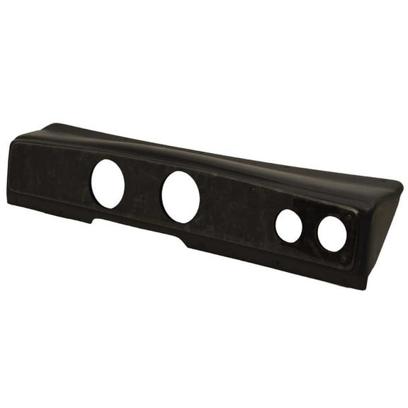 Premier Boat Console Dash Panel | 31 x 5 1/2 Inch Plastic Black