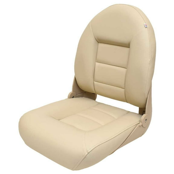 Premier Boat Folding Fishing Seat 5-5115-1 | Tempress Tan 24 Inch