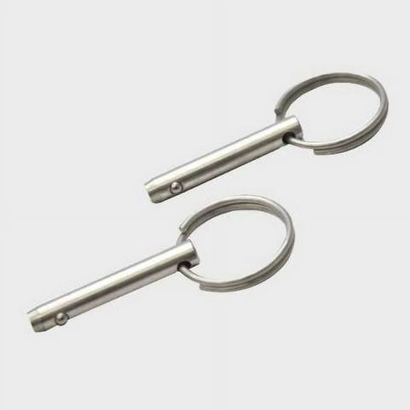 Premier Boat Quick Release Pins | 1 1/2 x 1/4 Inch Stainless (Pair)