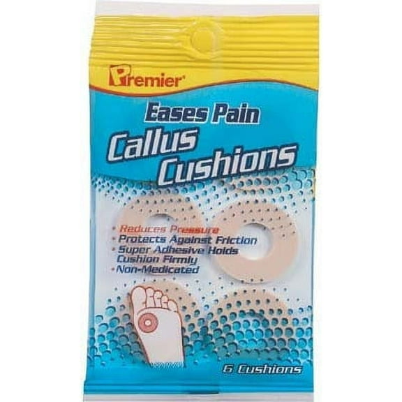 Premier Callus Cushions - 6 Ea, 2 Pack